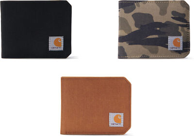 Carhartt Men's Nylon Duck Bifold Wallet