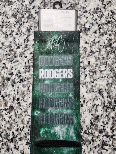 Strideline Aaron Rodgers NY JETS Crew Socks Sz M/L 100 % Authentic - Picture 6 of 7