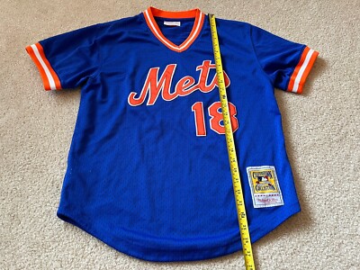Mitchell & Ness New York Mets Darryl Strawberry #18 Jersey SZ 40