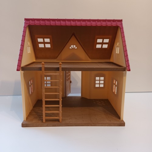 Sylvanian Families Calico Critters Cozy Cottage Only With Second Floor & Ladders - Picture 9 of 11