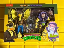 neca tmnt teenage mutant ninja turtles cartoon ace duck mutagen man 2 pack