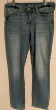 LEVI SIGNATURE - Womens Mid Rise Modern Skinny Blue JEANS - Sz 8M - 29x32