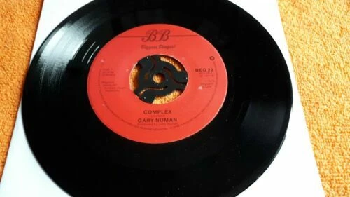 Gary Numan 45 RPM Speed Beggars Banquet Vinyl Records