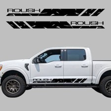 For Ford F150 Roush Vinyl Decal Sticker Graphics Kit Sport Side Door 2pcs