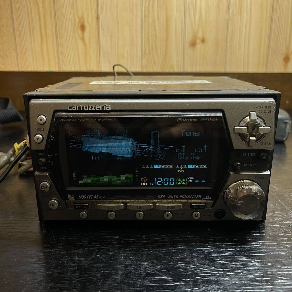 Pioneer Carrozzeria Fh-P99MDR In-Dash Receiver Car Audio