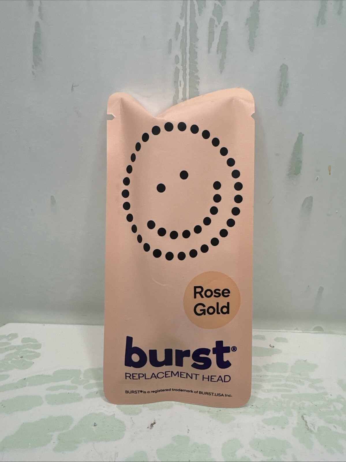 Burst Sonic Electric Toothbrush Replacement Head, Rose Gold