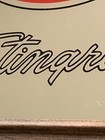 Vtg Chevrolet Corvette Stingray Emblem Mirror In Wood Frame Man Cave Den Garage — photo 7