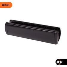 12 Inch Letter Box Front Door Letter Plate Set Heavy Duty Metal Sprung V2