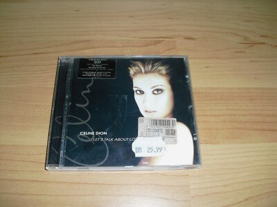 CD Celine Dion Let`s Talk About Love