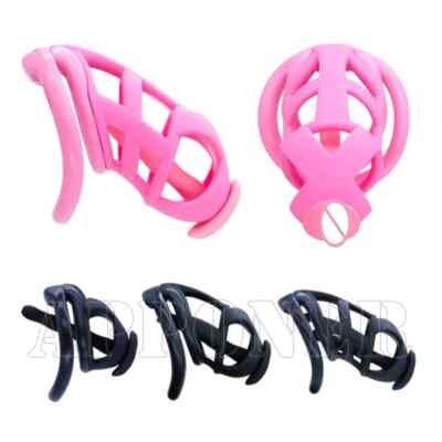 Chastity Cage Embedded Small Lock With tube Lock Abstinence Escape Prevention