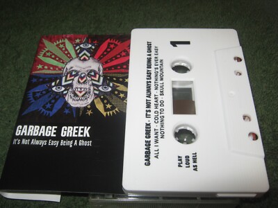 Garbage Greek - It's Not Always Easy Being A Ghost (cassette) columbus ohio rock