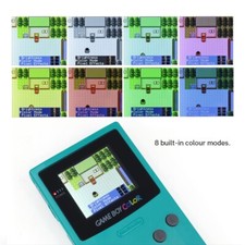 Drop In 2.45" Menu IPS Backlight LCD Kit For Gameboy Color GBC No Weld No Trim — image 3