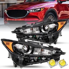For 2017-2021 Mazda CX-5 CX5 W/O AFS Model Projector Headlight