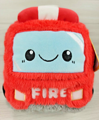 Rare HTF New Squishable 12  Go Fire Truck Plush Stuffed Animal 2020 Collectable