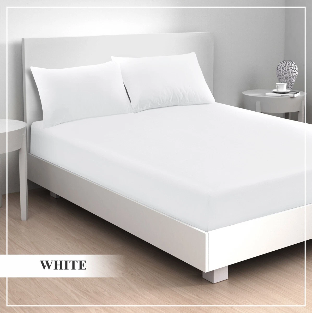 Fitted bed sheets king size deals