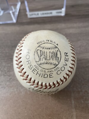 Ballon De Baseball Spalding Pony League – Vintage Neuf Sous Blister (Années 80)