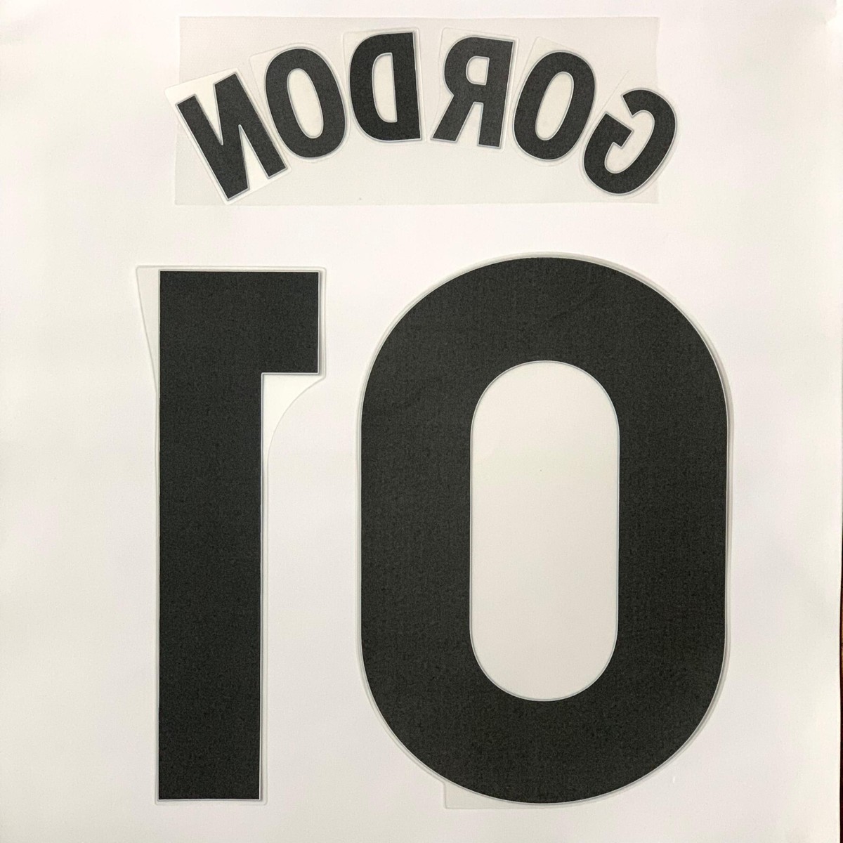 OFFICIAL GORDON #10 YELLOW EPL Newcastle United FC 3rd PLAYER SIZE