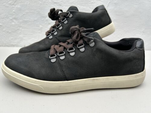Timberland Black Leather Ashwood Park Casual Walking Shoes Trainers UK9.5 (EU44)