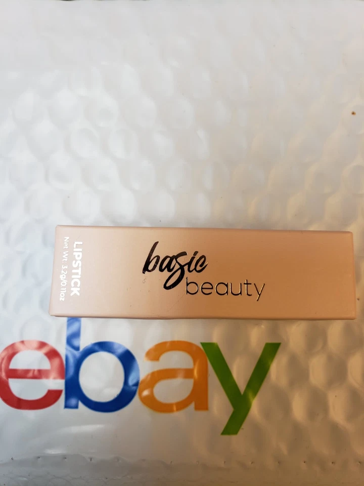 Lápiz labial BASIC BEAUTY en FALL4U rojo medio cálido 3,2 g / 0,11 oz tamaño completo nuevo en caja Foto 2 de 3