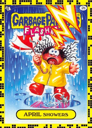 GARBAGE PAIL KIDS 2011 FLASHBACK SERIES 2 PICK-A-CARD YELLOW BASE STICKERS TOPPS - Picture 8 of 321