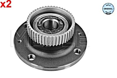 Meyle Wheel Hub Rear Axle Both Sides - View #8