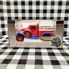 RARE Ford Model "A" Red Spoke American Drug Truck Bank Liberty 1:25 Diecast