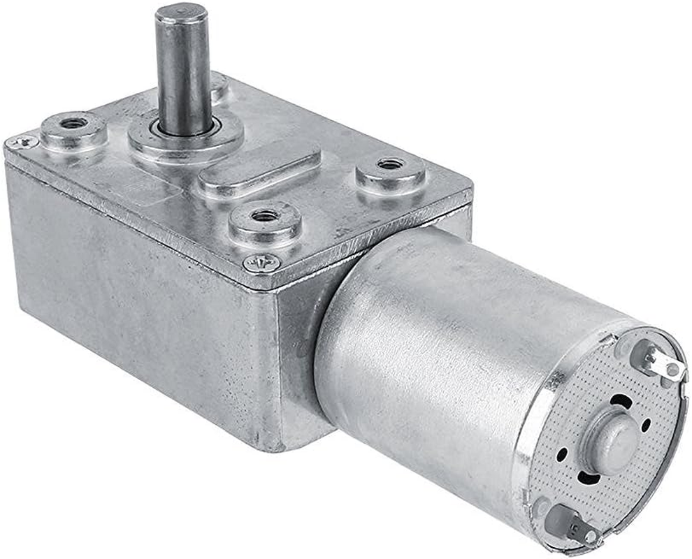 High Torque Turbo Geared Motor Reversible High Torque Worm Geared Motor DC 12V R