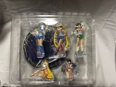 HGIF Sailor Moon Premium Collection Figure set Mercury Mars Jupiter Venus BANDAI