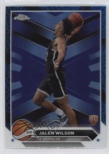 2023-24 Topps Chrome Blue Basketball Refractor Jalen Wilson #61 1d5e