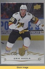 2018-19 Upper Deck Silver Foil Erik Haula #183 READ 8tn