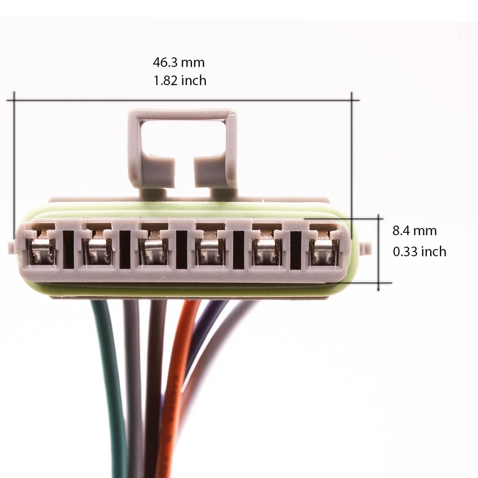 Conector resistencia motor soplador HVAC Chevrolet Express 2500. 2012-2024. 22890120 Foto 2 de 4
