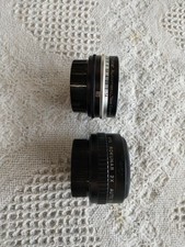 Vivitar Rokunar 2x M42 screw mount teleconverters