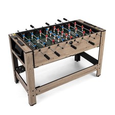 124cm Foosball & Pool Billiards Combination Game Table Set