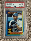 Topps 1990 Ken Griffey Jr. #336 Seattle Mariners All-Star Rookie PSA 8 THE KID