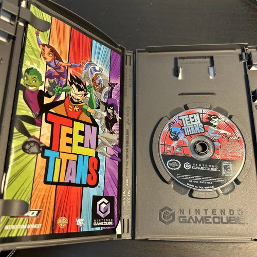 Teen Titans (Nintendo GameCube, 2006) CIB - Picture 2 of 3