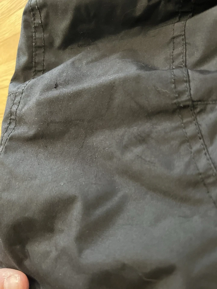 Pantalones de nieve para niños, talla pequeña, 21,5” entrepierna, negros, baberos, monos, ajustables Foto 2 de 4