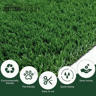 7ft x 10ft Artificial Grass Mat Synthetic Landscape Fake Lawn Pet Dog Turf Garde