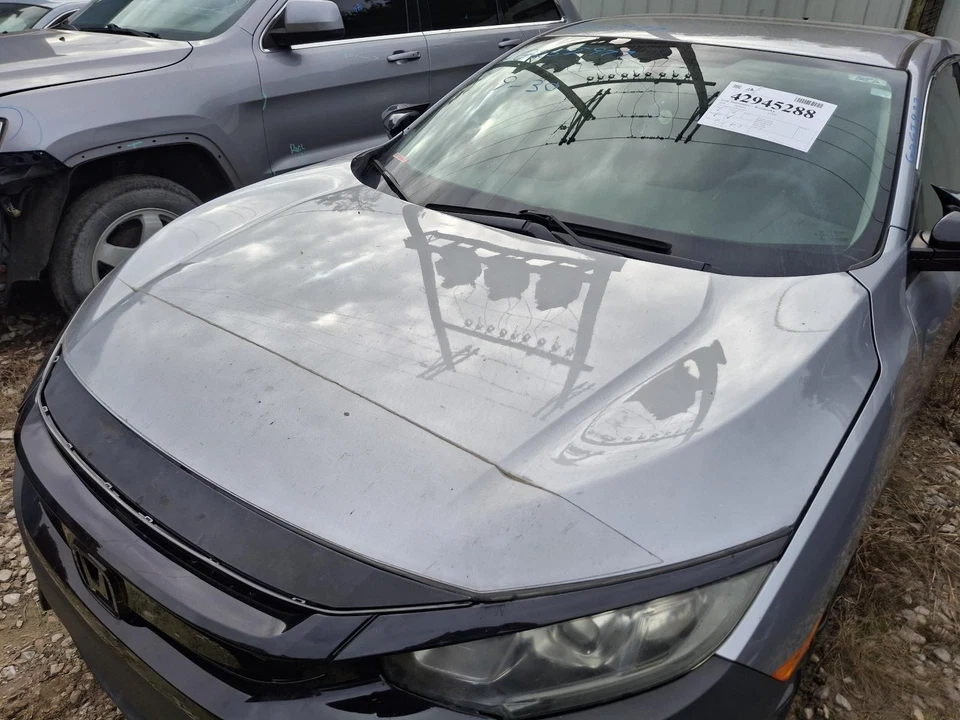 Б/у левая фара в сборе подходит для: 2016 Honda Civic галогенные лампы левый класс A - Изображение 2 из 4