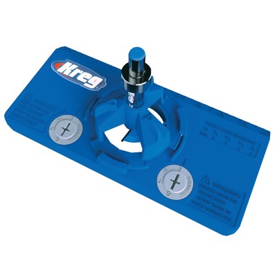 Kreg KHI-HINGE Concealed Hinge Jig   Precision Cabinet Door Hinge Tool   Drill G