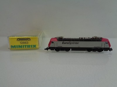 MINITRIX N  12863 E-Lok BR 1127001-6 EuroSprinter Siemens in OVP BH4474