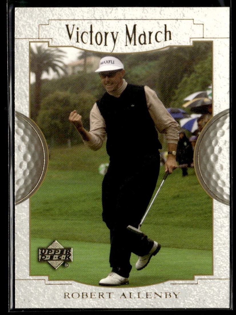 2001 Upper Deck Victory March Robert Allenby #150