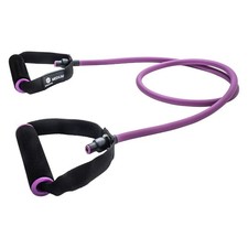 Resistance Exercise Band with Foam Handles, Heavy Resistance 40lbs