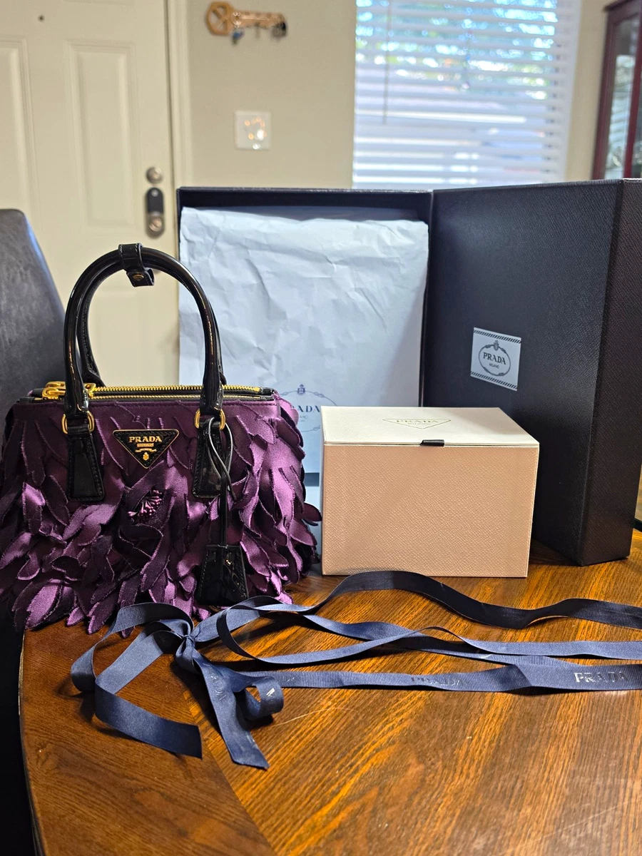PRADA Zip Satin Exterior Bags & Handbags for Women for sale | eBay