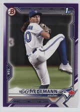 2021 Bowman Draft Purple 132/250 Ricky Tiedemann #BD-89 1k9t