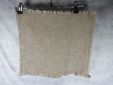 Zenana Strapless Bandeau Tube Top Bra Women's Tan Ruched Multiple Sizes