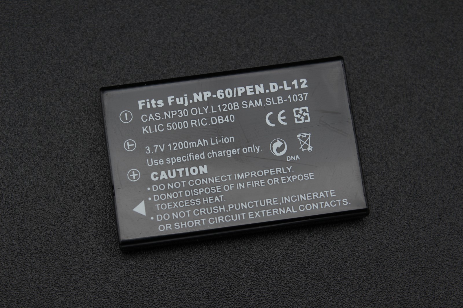Battery for Fujifilm FinePix 50i, F401, F410, F601 Zoom, M603 Camera