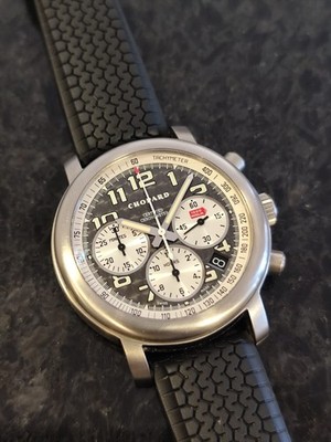 Chopard Mille Miglia Titanium Black Carbon Fiber Dial REF: 16-8407