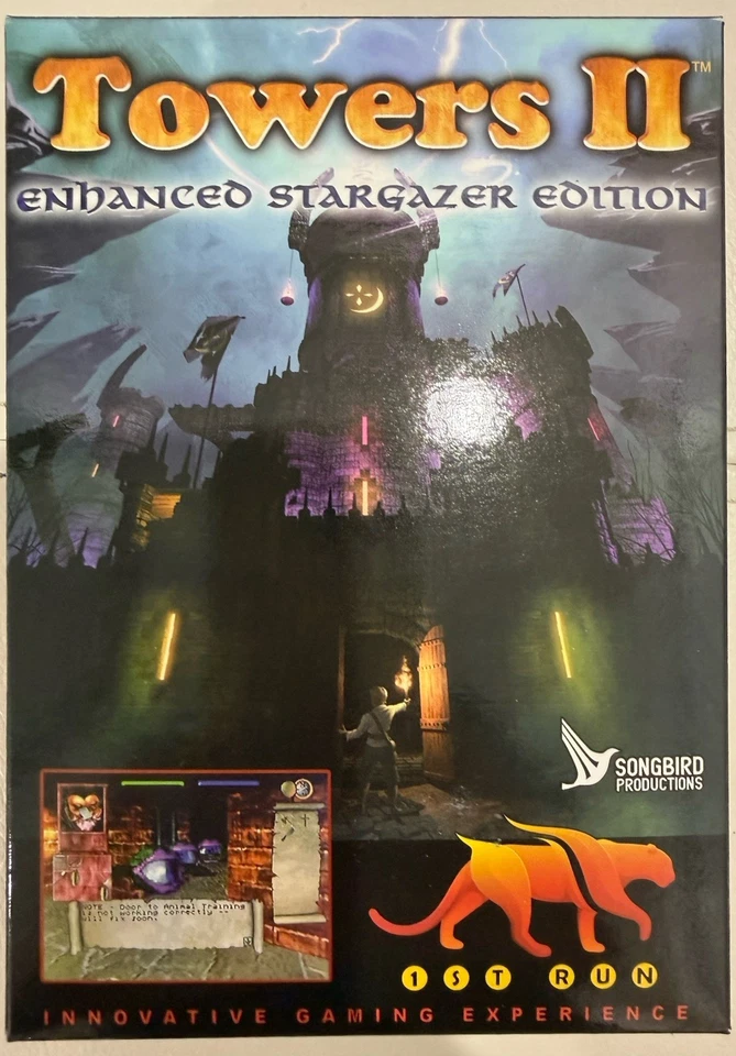 Atari Jaguar Towers II : SIGNATURE EDITION - 1ST RUN Stargazer 1 Of Only 50 - Image 4 of 4