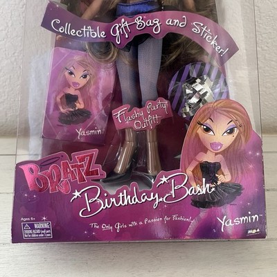 Rare Bratz Birthday Bash Yasmin Fashion Doll MGA 2005 y2k Vintage