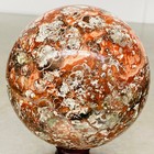Natural Money agate Crystal Sphere Ball healing 2180G — photo 7